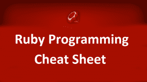 Ruby Programming Cheat Sheet - FreelancingGig Blog - Freelancer Job ...
