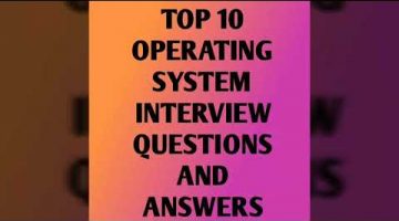 Operating System Interview Questions