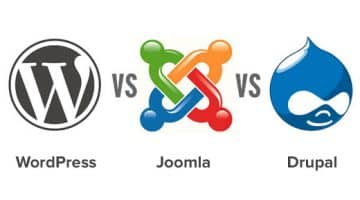 WordPress vs Joomla vs Drupal