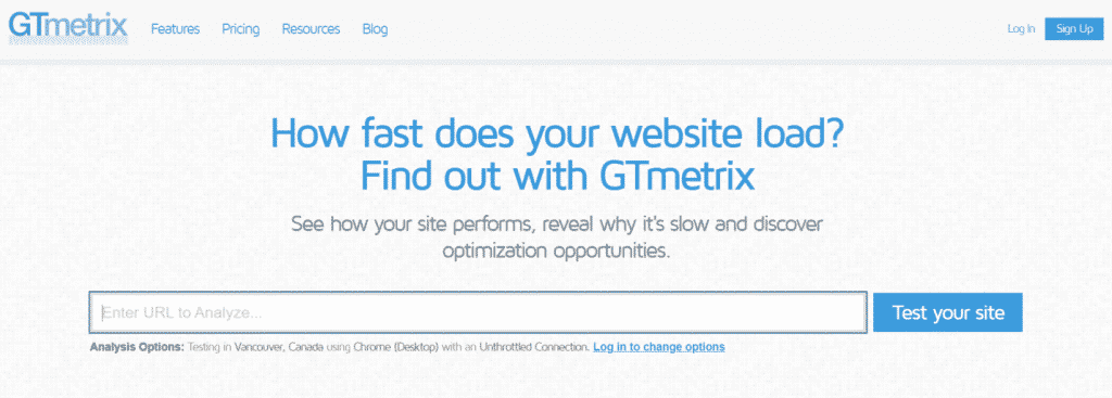 GTMetrix