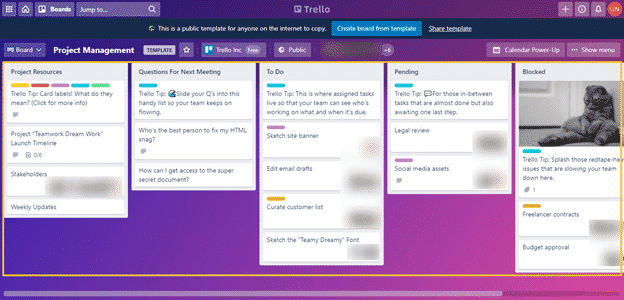 project management tools