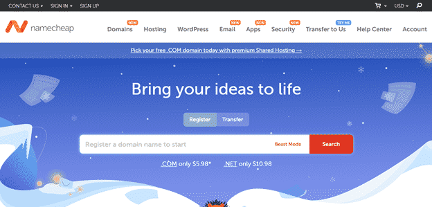 namecheap